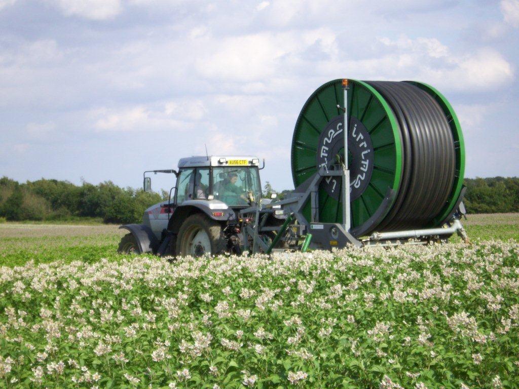 Ian Moving An Irrigator